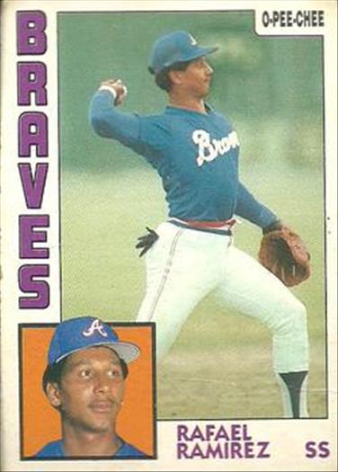 1984 O-Pee-Chee Baseball Cards 234     Rafael Ramirez